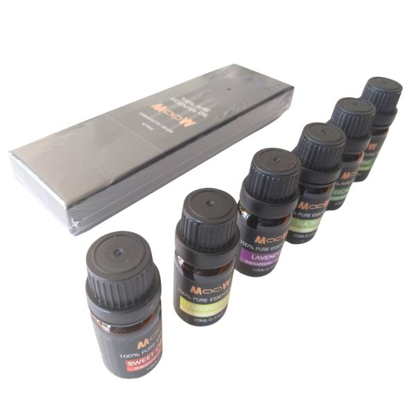 100% Pure Essential Oils Set for Diffuser - 6x10ml bottles - Image 4