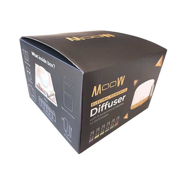 9 LED Light Diffuser Pack with Essential Oils & Dishtowels Sets - Image 2