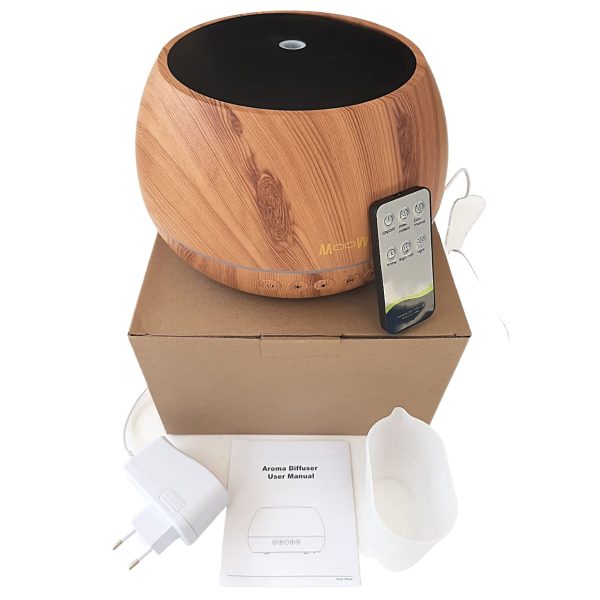 9 LED Light Remote control Aromatherapy Diffuser 1000ml - Image 2