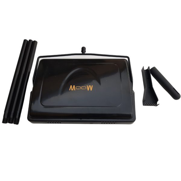 Manual Carpet Sweeper Triple Brush - Multi-Area Floor Cleaner - Image 4